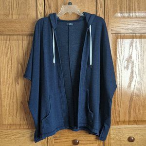 Aerie cozy blue poncho